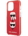 Kup Etui Karl Lagerfeld KLHCP13XTPE2TR Apple iPhone 13 Pro Max hardcase czerwony/red Karl&Choupette Head - KLD918RED - {ean13} - Sklep Home Screen