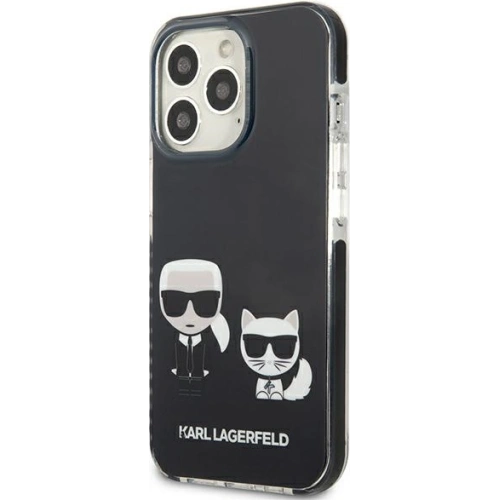 Buy Karl Lagerfeld KLHCP13XTPEKCK Apple iPhone 13 Pro Max hardcase black Karl&Choupette - KLD919BLK - {ean13} - Home Screen Store Europe