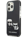 Buy Karl Lagerfeld KLHCP13XTPEKCK Apple iPhone 13 Pro Max hardcase black Karl&Choupette - KLD919BLK - {ean13} - Home Screen Store Europe