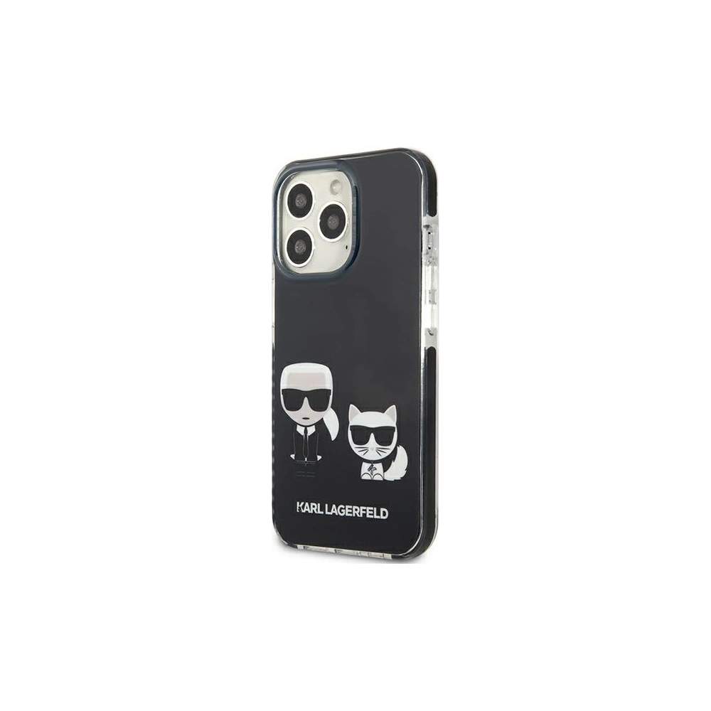 Etui Karl Lagerfeld KLHCP13XTPEKCK Apple iPhone 13 Pro Max hardcase czarny/black Karl&Choupette