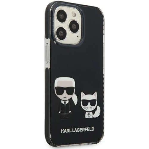 Buy Karl Lagerfeld KLHCP13XTPEKCK Apple iPhone 13 Pro Max hardcase black Karl&Choupette - KLD919BLK - {ean13} - Home Screen Store Europe