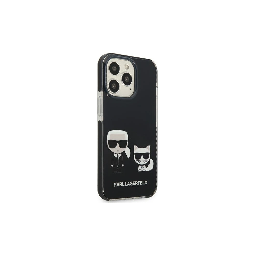 Etui Karl Lagerfeld KLHCP13XTPEKCK Apple iPhone 13 Pro Max hardcase czarny/black Karl&Choupette