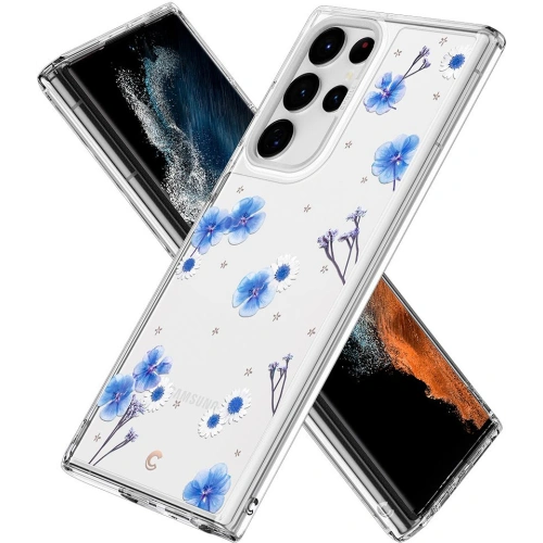 Kup Etui Spigen Cyrill Cecile Samsung Galaxy S22 Ultra Modrá jarní - SPN2221BLUSPR - {ean13} - Sklep Home Screen