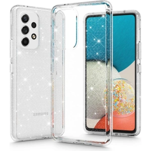 Etui Tech-Protect Glitter Samsung Galaxy A33 5G Clear