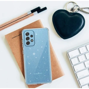Etui Tech-Protect Glitter Samsung Galaxy A33 5G Clear