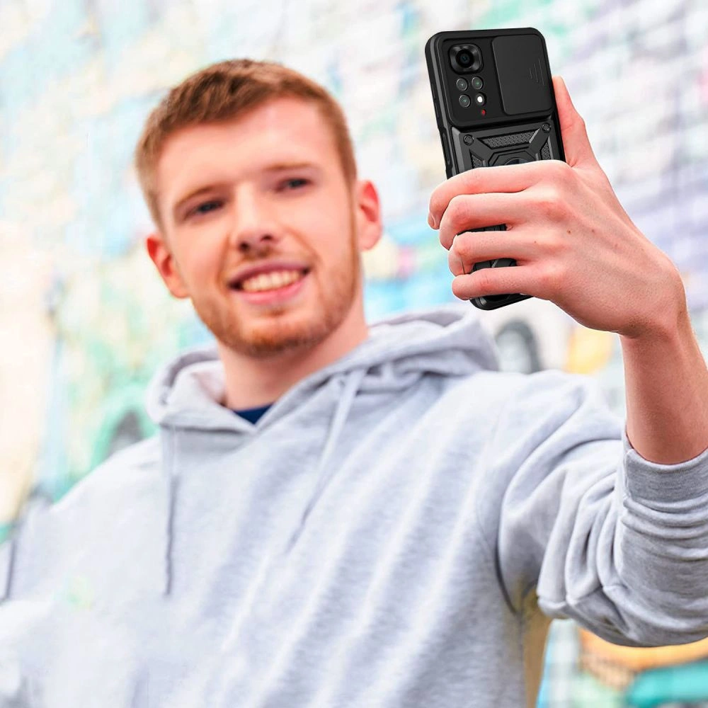 Etui Tech-Protect CamShield Pro Redmi Note 11 Pro LTE/5G Black