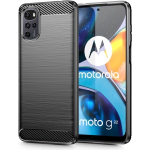 Kup Etui Tech-Protect TPUCarbon Motorola Moto G22 Negru - THP972BLK - {ean13} - Sklep Home Screen