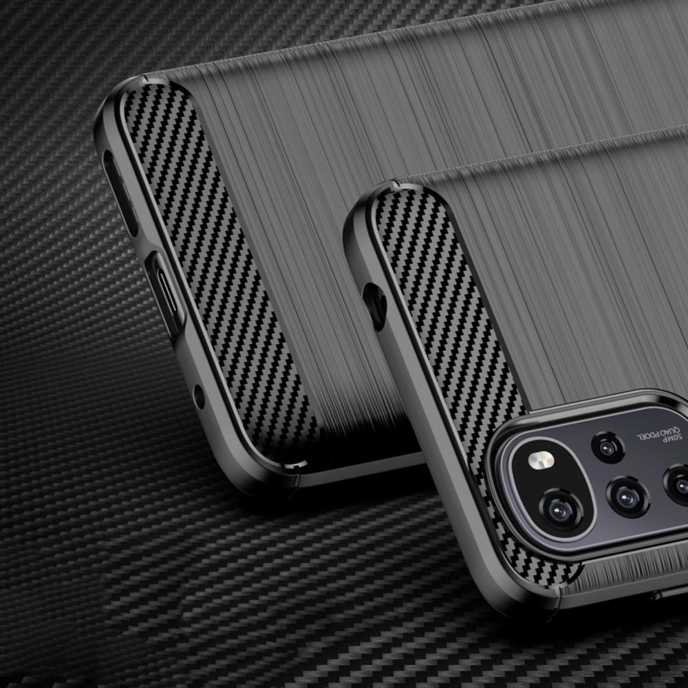 Etui Tech-Protect TPUCarbon Motorola Moto G22 Black
