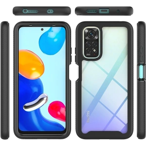Etui Tech-Protect Defense360 Redmi Note 11/11S Fekete