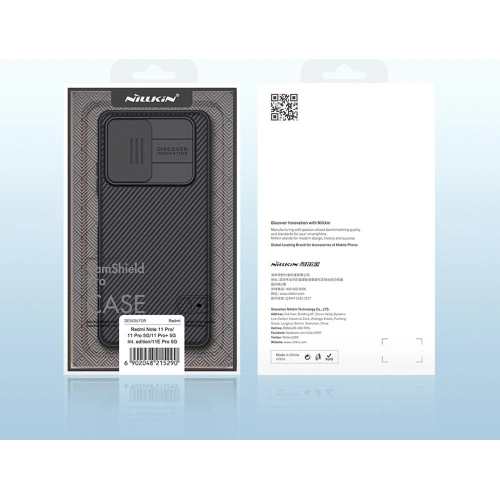 Kup Etui Nillkin Camshield Pro Redmi Note 11 Pro LTE/5G Fekete - NLK351BLK - {ean13} - Sklep Home Screen