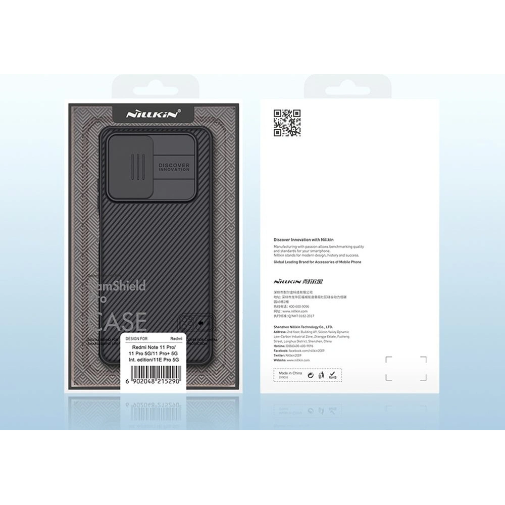 Etui Nillkin Camshield Pro Redmi Note 11 Pro LTE/5G Black
