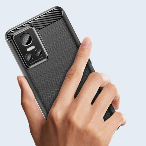 Kup Etui Tech-Protect TPUCarbon Realme GT Neo 3 Black - THP974BLK - {ean13} - Sklep Home Screen