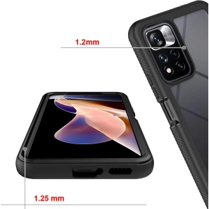 Kup Etui Tech-Protect Defense360 Redmi Note 11 Pro+ Plus 5G Fekete - THP977BLK - {ean13} - Sklep Home Screen