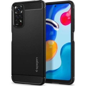 Kup Etui Spigen Rugged Armor Redmi Note 11/11S Matte Black - SPN2224BLK - {ean13} - Sklep Home Screen