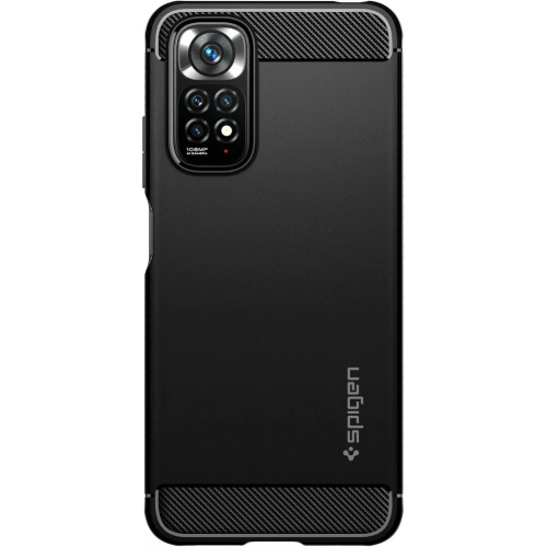 Kup Etui Spigen Rugged Armor Redmi Note 11/11S Matt Fekete - SPN2224BLK - {ean13} - Sklep Home Screen
