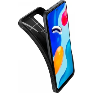 Kup Etui Spigen Rugged Armor Redmi Note 11/11S Matte Black - SPN2224BLK - {ean13} - Sklep Home Screen