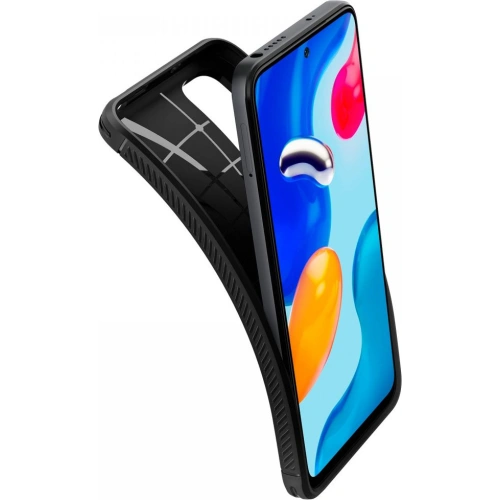 Kup Etui Spigen Rugged Armor Redmi Note 11/11S Matt Fekete - SPN2224BLK - {ean13} - Sklep Home Screen