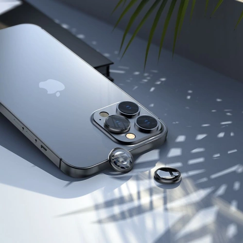 Kup Szkło na obiektyw aparatu Hofi Camring Pro+ Apple iPhone 13 Pro/13 Pro Max Black - HOFI219BLK - {ean13} - Sklep Home Screen