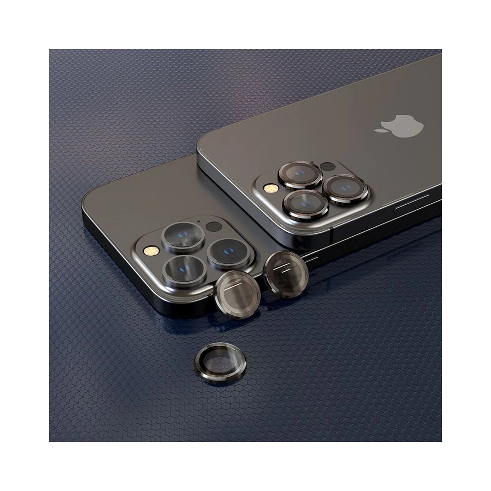 Szkło na obiektyw aparatu Hofi Camring Pro+ Apple iPhone 13 Pro/13 Pro Max Black