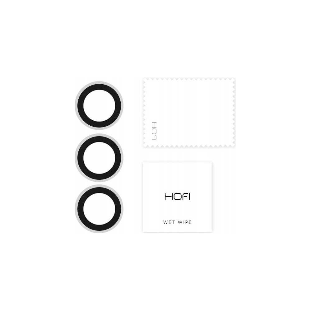 Szkło na obiektyw aparatu Hofi Camring Pro+ Apple iPhone 13 Pro/13 Pro Max Black