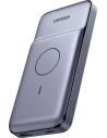 Powerbank cu încărcare inductivă UGREEN PB195, 10000mAh, 20W+10W, USB + USB-C (argintiu)