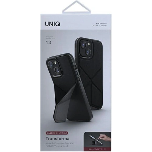 Kup Etui UNIQ Transforma MagSafe Apple iPhone 13 černý/ebony black - UNIQ604BLK - {ean13} - Sklep Home Screen