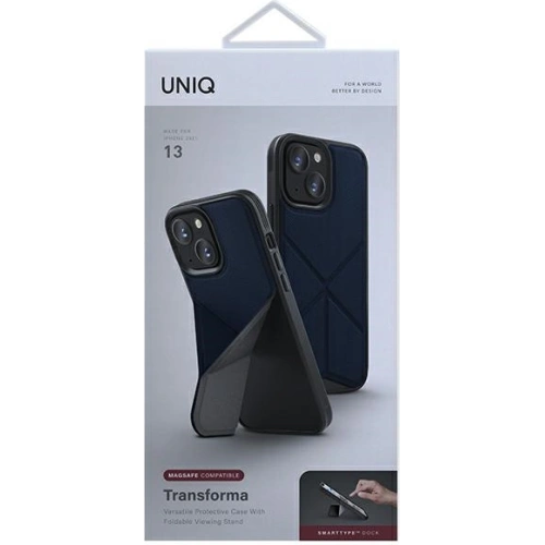 Kup Etui UNIQ Transforma MagSafe Apple iPhone 13 niebieski/electric blue - UNIQ606BLU - {ean13} - Sklep Home Screen