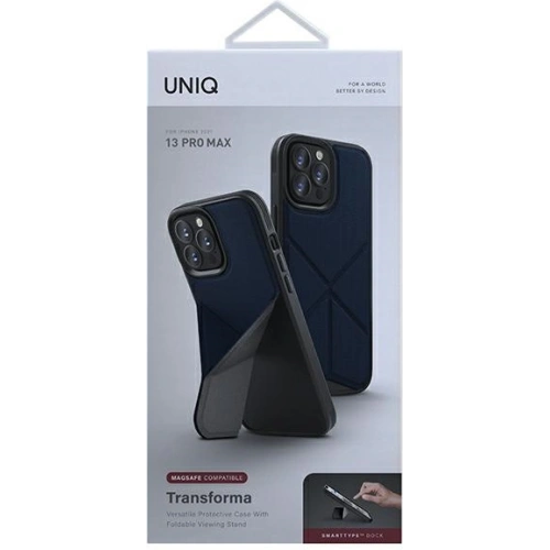 Kup Etui UNIQ Transforma MagSafe Apple iPhone 13 Pro Max kék/electric blue - UNIQ612BLU - {ean13} - Sklep Home Screen