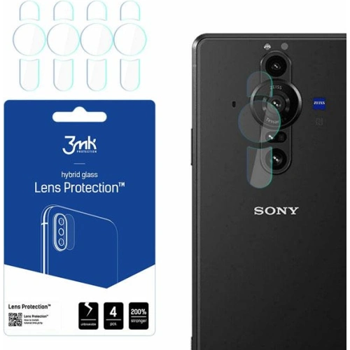 Kup Hybrierglas für die Kameraobjektiv 3MK Lens Protection Sony Xperia Pro-I [4 PACK] - 3MK2982 - {ean13} - Sklep Home Screen