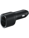Autós töltő Samsung EP-L4020NBEGEU USB-C/USB-A 40W Gyors Töltés fekete/black