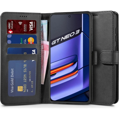 Kup Etui Tech-Protect Wallet Realme GT Neo 3 Negru - THP983BLK - {ean13} - Sklep Home Screen