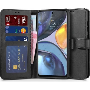 Kup Etui Tech-Protect Wallet Motorola Moto G22 Negru - THP984BLK - {ean13} - Sklep Home Screen