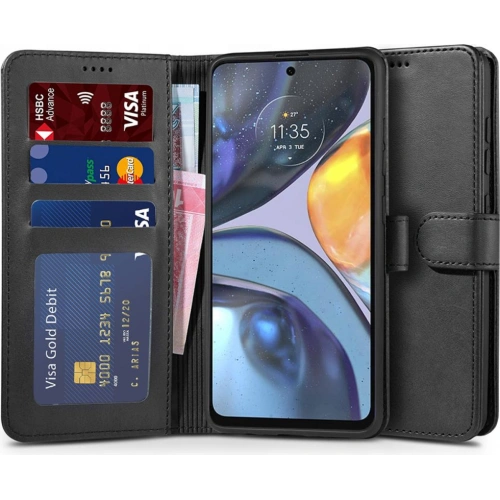 Kup Etui Tech-Protect Wallet Motorola Moto G22 Fekete - THP984BLK - {ean13} - Sklep Home Screen