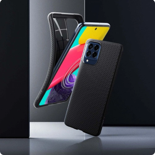 Kup Etui Spigen Liquid Air Samsung Galaxy M53 5G Matte Black - SPN2226BLK - {ean13} - Sklep Home Screen