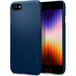 Kup Case Spigen Thin Fit Apple iPhone SE 2022/SE 2020/8/7 Marineblau - SPN2227BLU - {ean13} - Sklep Home Screen