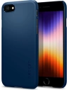 Kup Etui Spigen Thin Fit Apple iPhone SE 2022/SE 2020/8/7 Navy Blue - SPN2227BLU - {ean13} - Sklep Home Screen