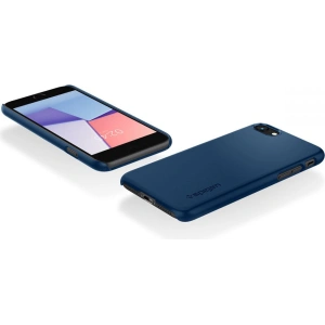 Kup Case Spigen Thin Fit Apple iPhone SE 2022/SE 2020/8/7 Marineblau - SPN2227BLU - {ean13} - Sklep Home Screen