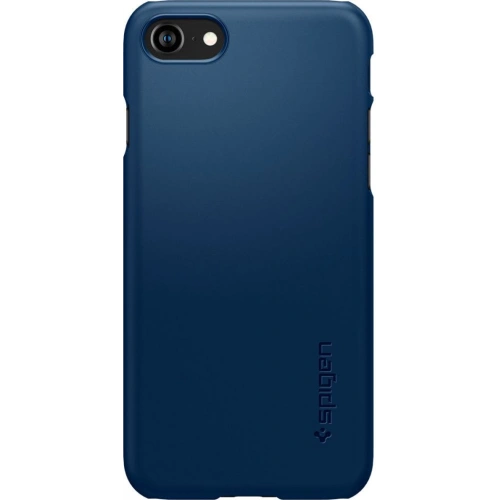 Kup Etui Spigen Thin Fit Apple iPhone SE 2022/SE 2020/8/7 Albastru Marin - SPN2227BLU - {ean13} - Sklep Home Screen