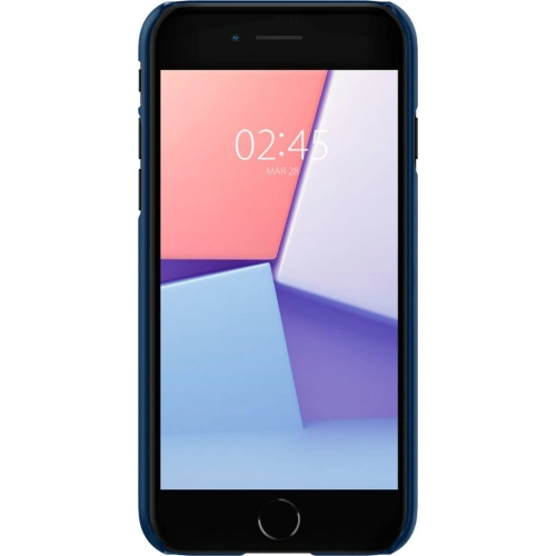Kup Etui Spigen Thin Fit Apple iPhone SE 2022/SE 2020/8/7 Albastru Marin - SPN2227BLU - {ean13} - Sklep Home Screen