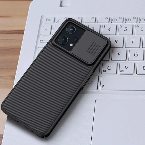 Kup Case Nillkin Camshield Realme 9 LTE/9 Pro+ Plus 5G Schwarz - NLK353BLK - {ean13} - Sklep Home Screen