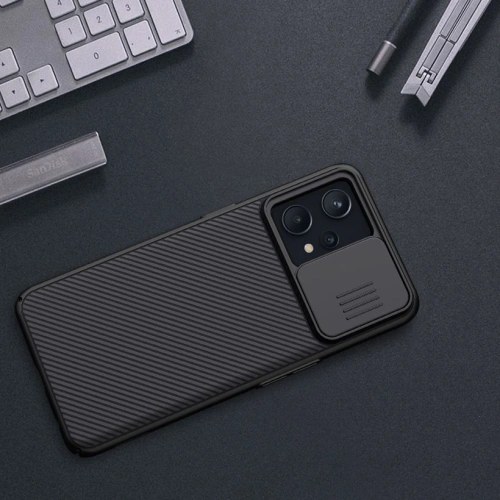 Kup Case Nillkin Camshield Realme 9 LTE/9 Pro+ Plus 5G Schwarz - NLK353BLK - {ean13} - Sklep Home Screen