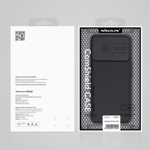 Kup Etui Nillkin Camshield Realme 9 LTE/9 Pro+ Plus 5G černé - NLK353BLK - {ean13} - Sklep Home Screen