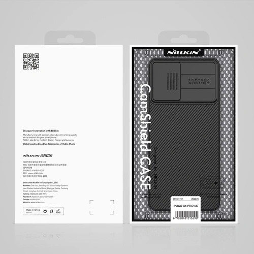 Kup Etui Nillkin Camshield POCO X4 Pro 5G černé - NLK355BLK - {ean13} - Sklep Home Screen