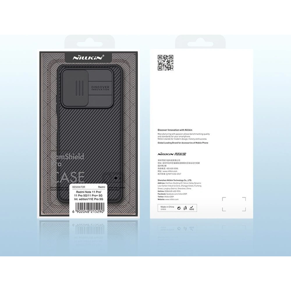 Etui Nillkin Camshield Pro Redmi Note 11 Pro LTE/5G Blue