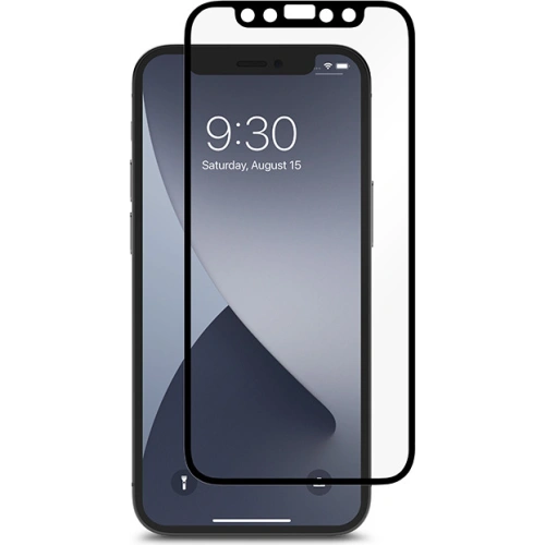 Kup Matt védőfólia Moshi iVisor AG Apple iPhone 12 mini (fekete keret) - MOSH224BLK - {ean13} - Sklep Home Screen