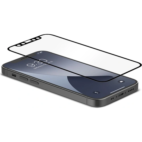 Buy Moshi iVisor AG - Matte Protective Film Apple iPhone 12 mini Screen (Black Frame) - MOSH224BLK - {ean13} - Home Screen Store Europe