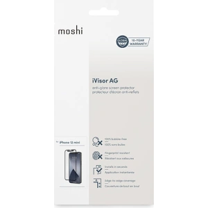 Kup Matowa folia ochronna Moshi iVisor AG Apple iPhone 12 mini (czarna ramka) - MOSH224BLK - {ean13} - Sklep Home Screen