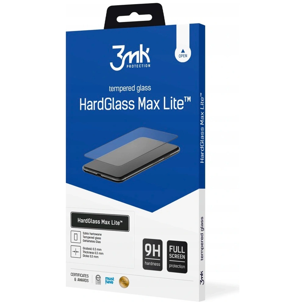 Szkło hartowane 3MK HardGlass Max Lite POCO X4 Pro 5G czarne