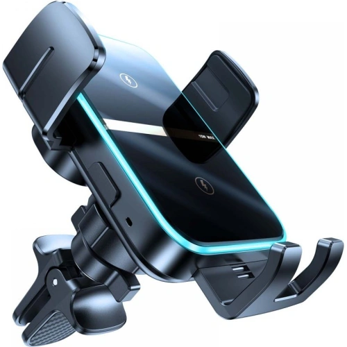 Kup Auto Halterung mit induktiver Ladefunktion Joyroom JR-ZS246 Luftschacht Auto Halterung Wireless Charger 15W Schwarz - JYR085BLK - {ean13} - Sklep Home Screen