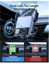 Kup Uchwyt samochodowy z ładowarką indukcyjną Joyroom JR-ZS246 Air Vent Car Mount Wireless Charger 15W Black - JYR085BLK - {ean13} - Sklep Home Screen